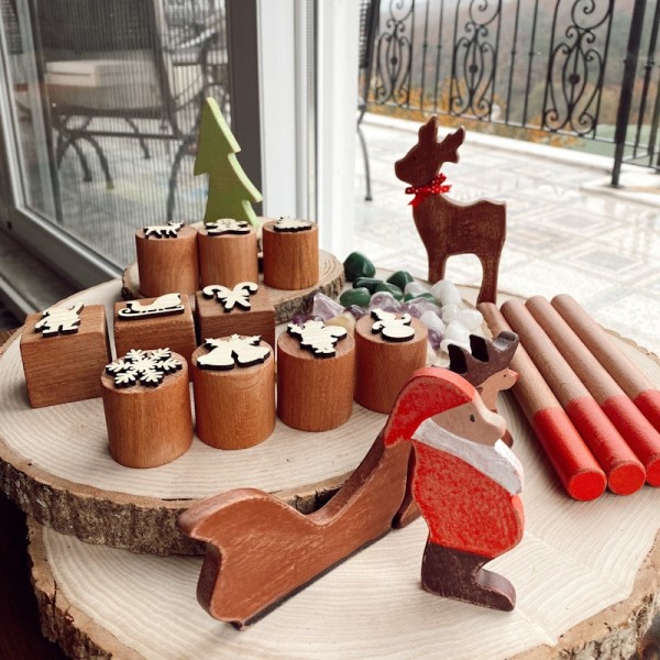 Santa Stamper Oyun Hamuru Damga Seti