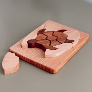 Ahşap Kaplumbağa Puzzle