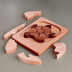 Ahşap Kaplumbağa Puzzle