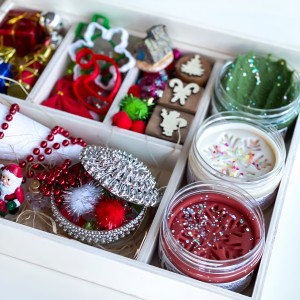 Yılbaşı Ağacını Süsle Duyusal Oyun Kiti