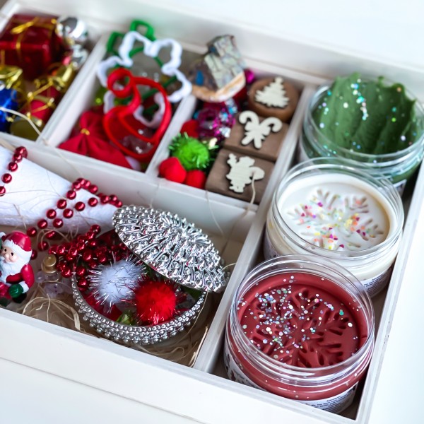 Yılbaşı Ağacını Süsle Duyusal Oyun Kiti