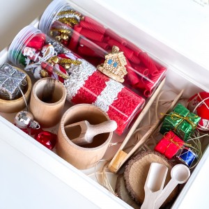 Ho ho ho Noel Sensory Bin