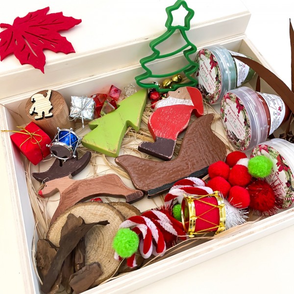 Noel Baba Geliyor Duyusal Oyun Kiti Mini