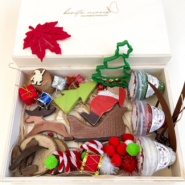 Noel Baba Geliyor Duyusal Oyun Kiti Mini