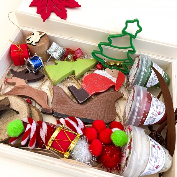 Noel Baba Geliyor Duyusal Oyun Kiti Mini