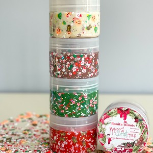 Mutlu Noeller Minyatür Süslemeli 4 lü Set