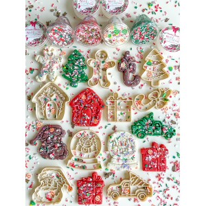 Yılbaşı Bitkisel İçerikli Oyun Hamuru Kesme Kalıpları Exclusive Set 2