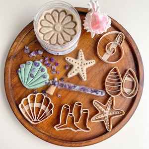 Mercan 5’li Organik Kesme Kalıbı Seti