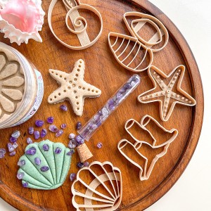 Mercan 5’li Organik Kesme Kalıbı Seti