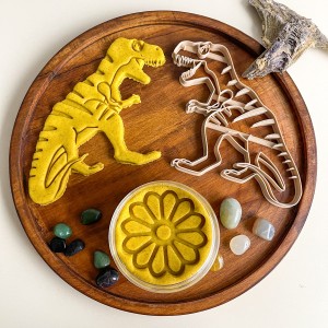 T-Rex Dinozor Organik Kesme Kalıbı 17*15 cm Mega Boy