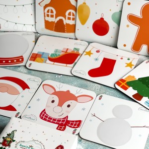 Oyun Hamuru Ahşap Tasarım Matları