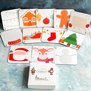 Oyun Hamuru Ahşap Tasarım Matları