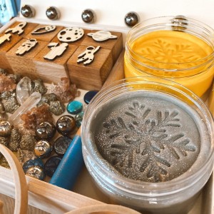 Phases of the Moon Play Dough Kit