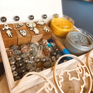 Phases of the Moon Play Dough Kit