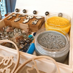 Phases of the Moon Play Dough Kit