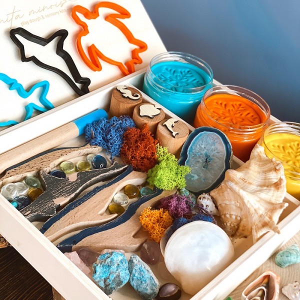 Coral Reef Play Dough Kit
