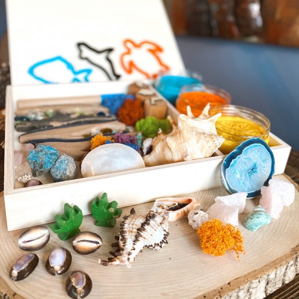 Coral Reef Play Dough Kit