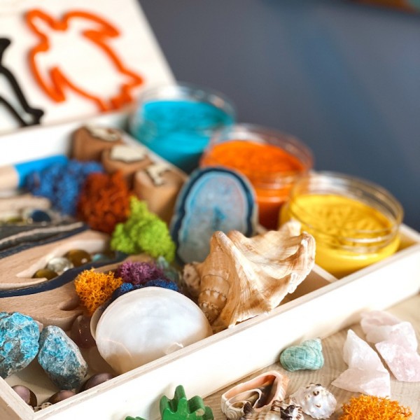 Coral Reef Play Dough Kit