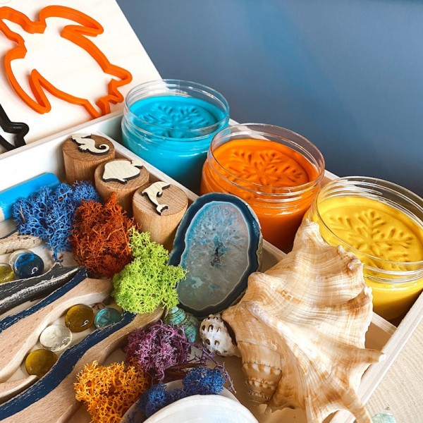 Coral Reef Play Dough Kit