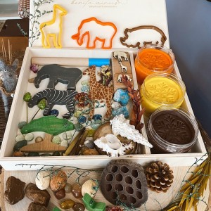 African Play Dough Kit Oyun Hamuru İle Duyusal Oyun Kiti