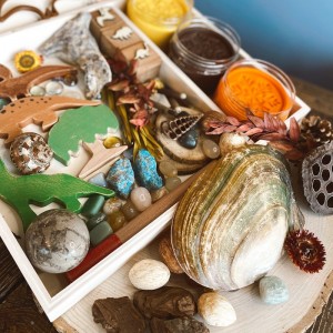 Dino Play Dough Sensory Kit, Oyun Hamuru İle Duyusal Oyun Kiti