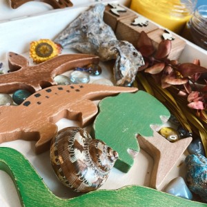 Dino Play Dough Sensory Kit, Oyun Hamuru İle Duyusal Oyun Kiti