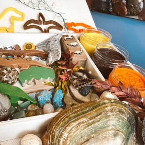 Dino Play Dough Sensory Kit, Oyun Hamuru İle Duyusal Oyun Kiti