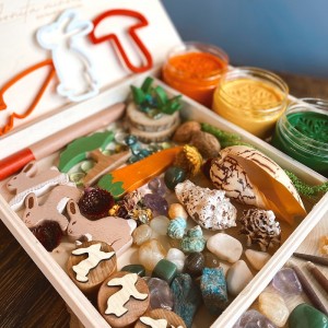 Bunny Play Dough Kit