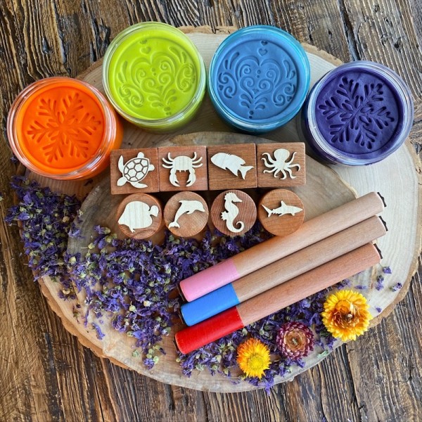 Denver Play Dough Stamp Set