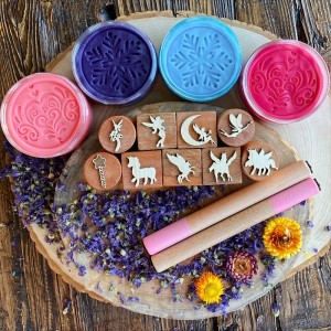 Magic World Play Dough Stamp Set