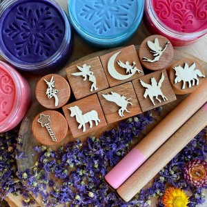 Magic World Play Dough Stamp Set
