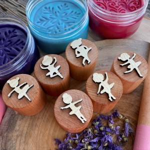 Balerina Play Dough Stamper Set