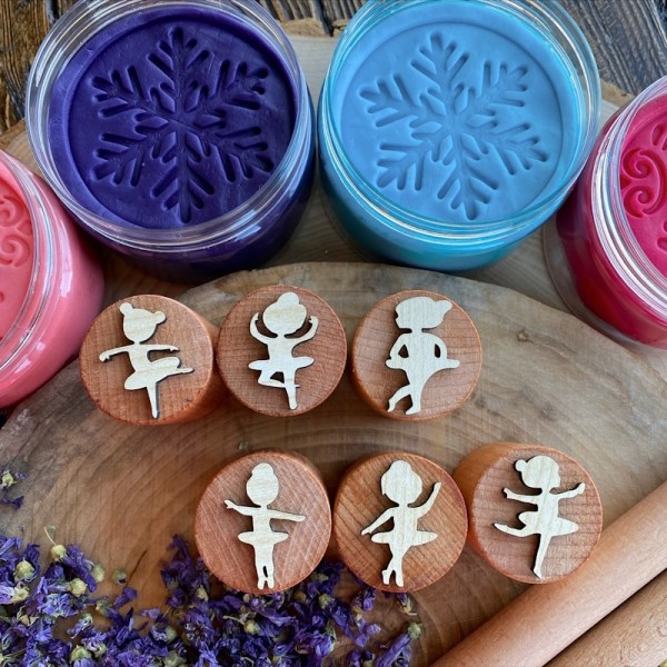 Balerina Play Dough Stamper Set