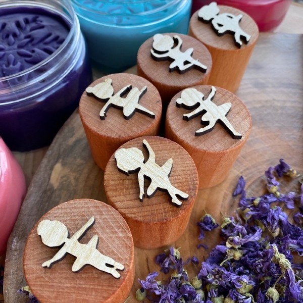 Balerina Play Dough Stamper Set