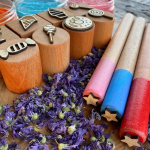 Candy Bubble Play Dough Stamp Set