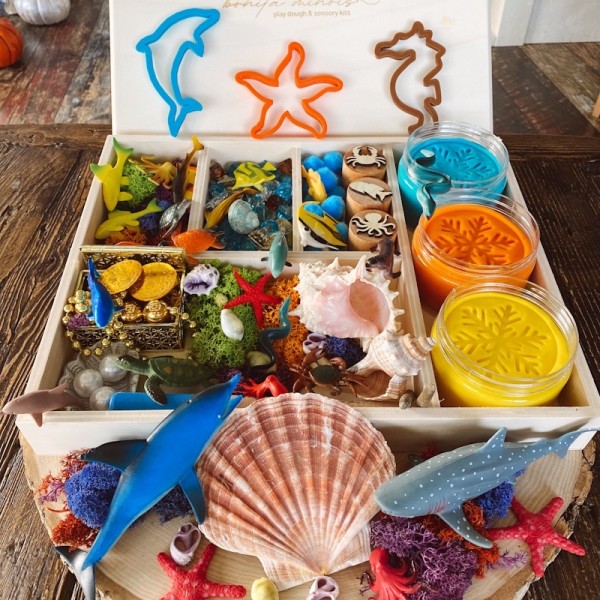 Ocean Deep Play Dough Kit