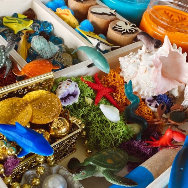 Ocean Deep Play Dough Kit