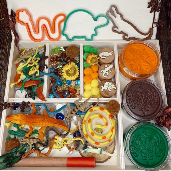 Reptile Play Dough Kit