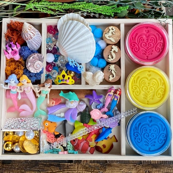 Mermaid Play Dough Kit