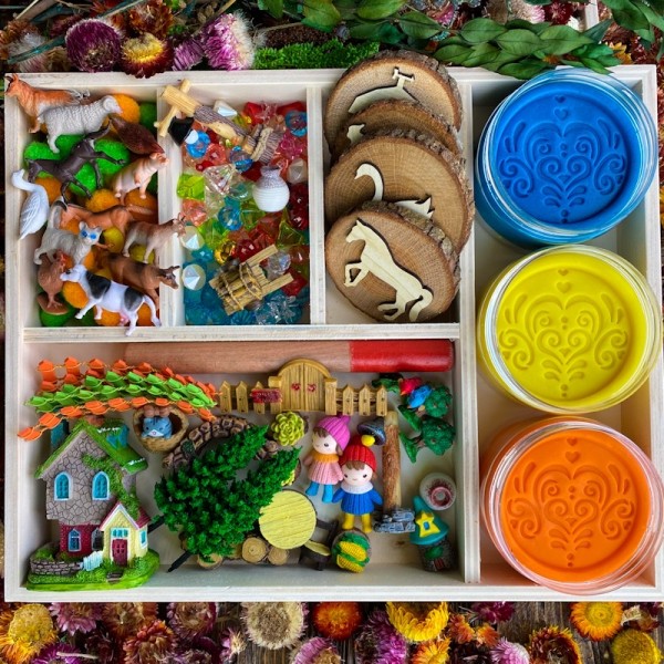 Woodland Play Dough Kit