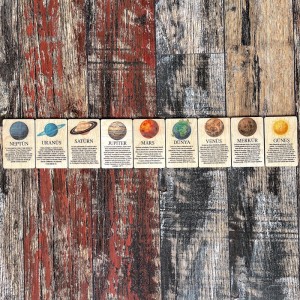 Ahşap Solar Sistemi Kartları