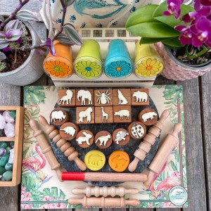Jungle Ahşap Damga Seti Exclusive