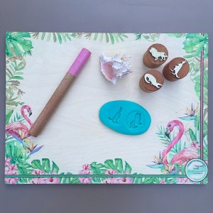 Ahşap Oyun Matı Tropical