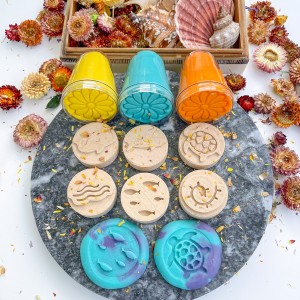 Okyanus Ahşap Oyun Hamuru Damga Seti